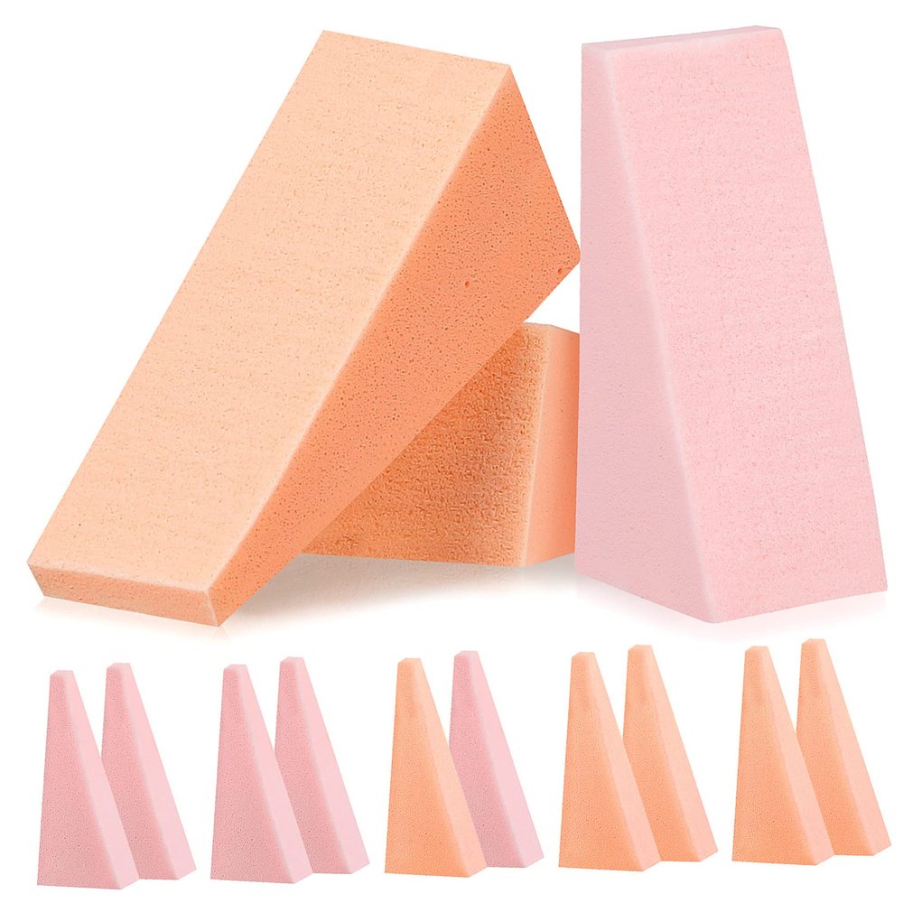 LOLIPPYY 96PCS Diamond Makeup Sponges Set Soft Cosmetic Applicators for Liquid Foundation Cream and Powder for Women and Makeup Enthusiasts Blending Tools for Application