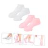 Baluue 2 Pairs Moisturizing Socks for Cracked Heels Foot for Dry Feet Lightweight and Breathable Design for and Daily Hydration view 4