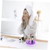 LIFKOME Makeup Brush Cleaning Mat and Drying Holder Makeup Brush Cleaner Pad for Efficient Makeup Removal and Storage for Various Cosmetic Brushes and Sponges view 4