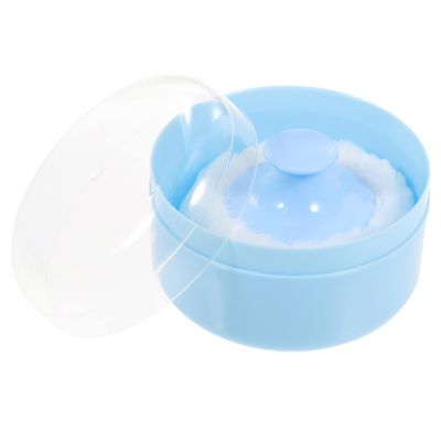 Beaupretty 1set Body Powder Puff Container Kit with Talcum Powder Puff for Easy One-Hand Reusable Design for Bath Use