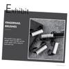 PartyKindom 12pcs Horn Brush for Nail Art Fingernail Manicure Cleaning Portable Nail Dust Brush view 2