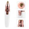 DONFAMDS 1Pc Lightweight Electric Eyebrow Trimmer for Women Lipstick-Shaped Hair Remover with Round Arch Cutter Head Painless Facial Razor for Precise Eyebrow and Face Hair Removal Portable view 4