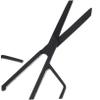 ERINGOGO 2Pcs Stainless Steel Nose Hair Scissors Set Manual Grooming Scissors for Facial Hair Adjustable Angled Blades for Men and Women Easy to Use Trimming Tool view 4