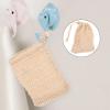 ARTSEWPLY 10pcs Soap Pouches for Exfoliating and Foaming Shower Soap Bags for Handmade and Cosmetic Convenient Drawstring Design for Bath Use view 3