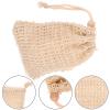 ARTSEWPLY 10pcs Soap Pouches for Exfoliating and Foaming Shower Soap Bags for Handmade and Cosmetic Convenient Drawstring Design for Bath Use view 4