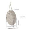 EXQUIMEUBLE 6Pcs Pumice Stone for Feet 9.5x6.5x3.5cm Exfoliating Foot Scrubber Kit Double-Sided Callus Remover for Dead Skin for Home and Salon Use view 2