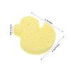 EXQUIMEUBLE Bath Sponge Pad Cartoon Yellow Duck Shower Supplies for Comfortable Bathing Experience Soft and Gentle for Newborns for Showers and Fun Bath view 2