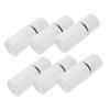 6Pcs 20ml White Sponge Daub Bottles with ABS Plastic and Sponge Tip view 1