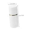 6Pcs 20ml White Sponge Daub Bottles with ABS Plastic and Sponge Tip view 2