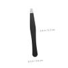 ARTSEWPLY Mini Eyebrow Tweezers Set 4-Piece Stainless Steel Beauty Tool for Eyebrow Grooming Precision Clips for Women for Travel and Makeup Application view 2