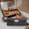 ERINGOGO Elegant Lipstick Organizer Makeup Lipstick Storage Holder Portable for Women Mirror Included view 2