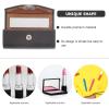 ERINGOGO Elegant Lipstick Organizer Makeup Lipstick Storage Holder Portable for Women Mirror Included view 4