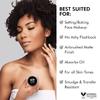 Sacha BUTTERCUP Mini Setting Powder. No Ashy Flashback. Blurs Fine Lines and Pores. Loose, Translucent Face Powder to Set Makeup Foundation or Concealer. For Medium to Dark Skin Tones, 0.35 oz. view 3