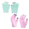 Baluue 2pairs Spa Gloves Moisturizing Gel for Hand Care Exfoliating Beauty Treatment for Dry Skin for Home Use and Overnight Hydration view 1