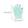 Baluue 2pairs Spa Gloves Moisturizing Gel for Hand Care Exfoliating Beauty Treatment for Dry Skin for Home Use and Overnight Hydration view 2