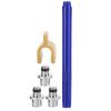 Professional Stainless Steel Body Piercing Gun Nose Navel Ear Piercing Instrument Tool Kit for Home Salon Use Plastic + Stainless Steel Material view 3