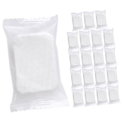 BATHVEVE 1Pack Compressed Makeup Pads Soft Non Woven Facial Cleaning Pads for Travel and Daily Use for Makeup Removal and Skin Care