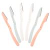 DONFAMDS 6Pcs Eyebrow Trimmer Knife Portable Razor Shaver with Foldable Cover for Precise Hair Removal for Women and Facial Grooming Lightweight and Easy to Control view 1