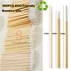 300PCS Bamboo Eyelash Extension Kit  Disposable Micro Swab Brushes, Natural Material Spoolies, Lip Brushes, Mascara Wands, Makeup Applicator Tools view 3