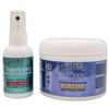 Dr. Dee Co. Reset Hair Care Duo, Scalp Therapy Spray with Silver + Peptides and Bounce Back Smoothing Cream for Curly Hair, 2 fl oz + 8 fl oz view 1
