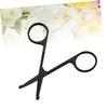 WRITWAA Facial Hair Trimmer for Women Precision Stainless Steel Nose Hair Scissor Safe view 4