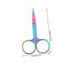 GALPADA 2pcs Round Tip Nose Hair Scissors for Beard and Facial Hair Trimming Multi-purpose Grooming Tool for Men Easy to Use and Design view 2