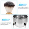 HAKIDZEL Men Shaving Brush Set Bowl Shaving Cream Bowl Set Grooming Kit for Men view 2