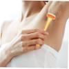 EXQUIMEUBLE 6pcs Ergonomic Ladies Razor Women Hair Shaver for Underarm Leg Arm Private Intimate Hair Removal Random Color view 3