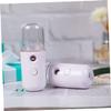 PartyKindom 1Pc Portable Mini Nano Mist Sprayer Facial Humidifier for Skin Moisturizing with Essential Oil Compatibility Compact Handheld Air Moistener for Indoor Use view 4