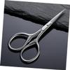 OSOLADY Stainless Steel Mustache Trimmer for Beard Scissors Facial Hair Remover Hair Cutting Tool view 3