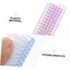 AUTSUPPL 10Pcs Handle Grip Nail Brushes Durable Fingernail Scrubbing Brush for Cleaning Toes and Nails Versatile Use for Bathroom Kitchen and More Soft Bristles Handle view 2