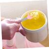DEARMAMY 5pcs Cosmetic Wax Spatula Set Curved Silicone Applicators for Hand and Foot Care Non-stick Waxing Tools for Home Salon Use view 4