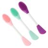 AUTSUPPL 3pcs Facial Cleansing Brush Set Silicone Exfoliating Face Scrubber Skin Cleansing Tool Face Cleaning Brush Skincare view 1