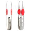 1PC Tweezers With Light Stainless Steel Eyebrow Tweezer Hair Removal Spotlight Eyelash Tweezer Professional Beauty Tools Illuminate Dark Areas view 3