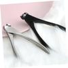 NOLITOY Stainless Steel Nail Clippers Set Sharp Toenail Trimmer Ergonomic Grip for Adults and Seniors Precision Pedicure Tool for Easy Nail Care view 4