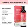 Amvi mee Herbal Javakusum Hibiscus Hair Oil | For Soft & Silky Texture | Loaded with Vitamin C, Flavonoids, Amino Acids, Mucilage Fiber, and Antioxidants | 100 mL view 3