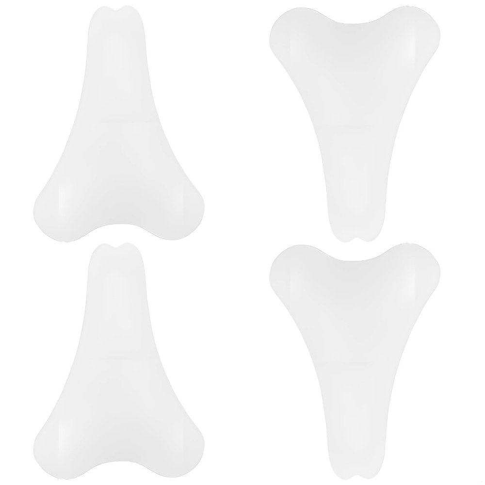 4 Pack Reusable Silicone Camel Toe Concealers, Invisible and Comfortable Protection, Soft and Hypoallergenic Design