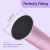 120PCS Fine 180 Grit Replaceable Sandpaper Discs for Electric Foot Callus Removers - 42mm Ultra-Soft Foot File Refills - Gentle Polishing & Baby-Smooth Finish view 3