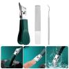 3PCS Toenail Clippers, Ingrown Toenail Clippers,Wide Jaw Opening Anti-Splash Slanted with Antisplash Design Ergonomic Handle Suitable for Thick Toenails Men Women view 2