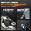 Bomxin Professional Hair Clippers for Men T-Blade Barber Clippers and Trimmer Set Nose Hair Trimmer Foil Shavers for Men Clippers for Hair Cutting, LCD Display view 4