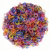 3200 Pcs Elastic Rubber Bands Small Hair Ties Hair Rubber Mini Hair Bands Hair Elastics Tiny Soft Holder Ponytails for Girls (Dark Multicolor) view 1