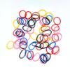 3200 Pcs Elastic Rubber Bands Small Hair Ties Hair Rubber Mini Hair Bands Hair Elastics Tiny Soft Holder Ponytails for Girls (Dark Multicolor) view 2