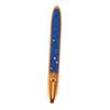 PartyKindom Self Adhesive Eyeliner Pencil Thin Nib No Smudging Blue Plastic view 1