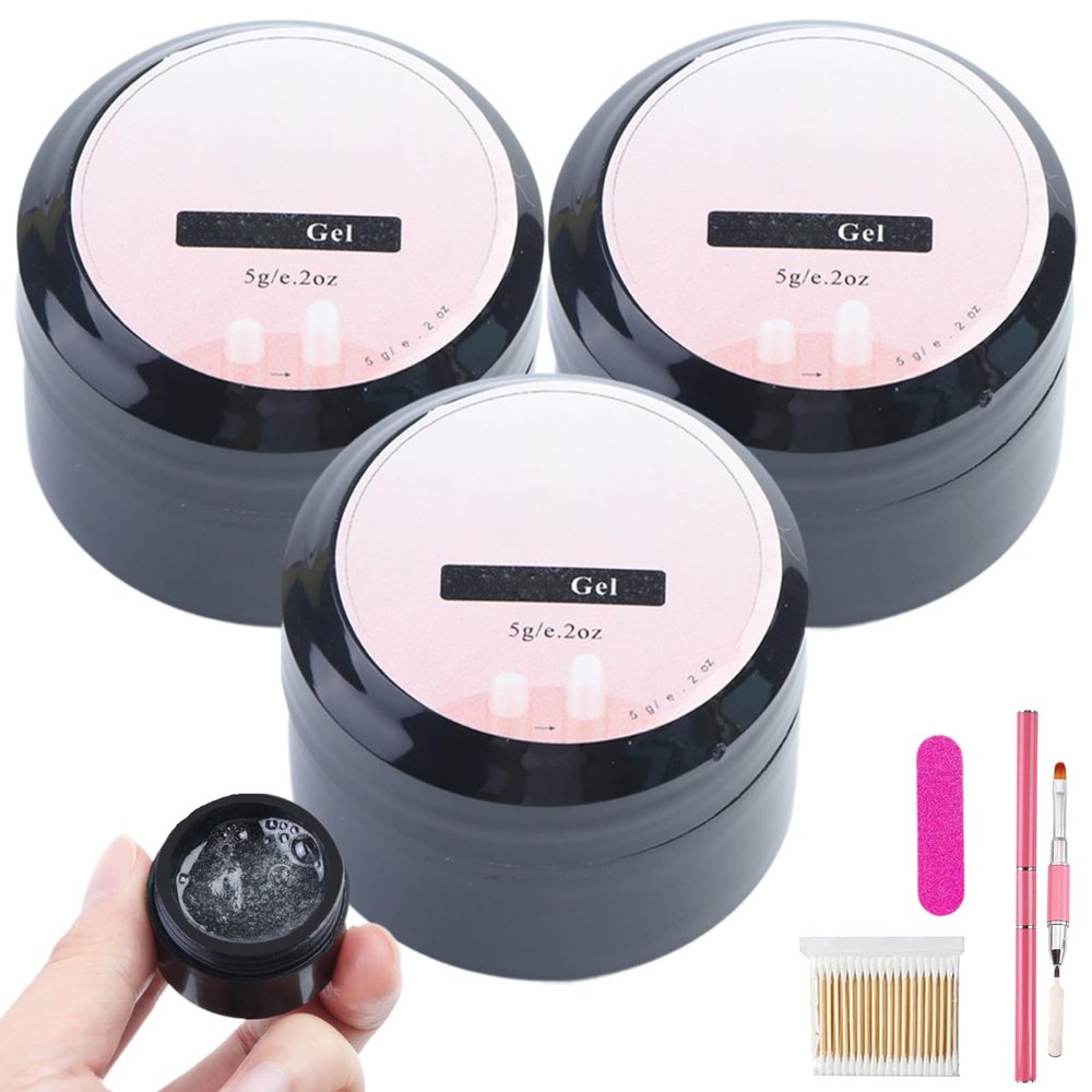 Nail Repair Protection Gel, 2025 New Nail Repair Kit for Split Natural Nails (3 Pcs)