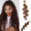 YWIGS Body Wave Bulk Human Hair for Braiding Human Braiding Hair for Boho Braids 50G No Weft Virgin Human Hair #4/30 20inch view 1