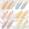 12 Pcs No Crease Hair Clips Creaseless Hair Styling Clips view 2