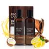 Beard Wash & Conditioner Set for Men - Glycerin & Coconut Oil Formula with Sandalwood Scent, Softens & Strengthens Facial Hair, Reduces Itchiness (3.4oz x 2) view 1