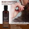 Beard Wash & Conditioner Set for Men - Glycerin & Coconut Oil Formula with Sandalwood Scent, Softens & Strengthens Facial Hair, Reduces Itchiness (3.4oz x 2) view 2