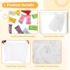 byepica 140 Pcs Compressed Towel Tablets, Portable Face Cloth, Disposable Tissues for Travel, Camping, Business, 11.8 X 9.4 Inches Large Cotton Towels view 3