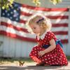 3Pcs 4th of July Hair Bows for Girls,American Flag Hair Accessories Patriotic Hair Bows Hairgrips Fourth of July Red White Blue Hair Clips for Women view 3